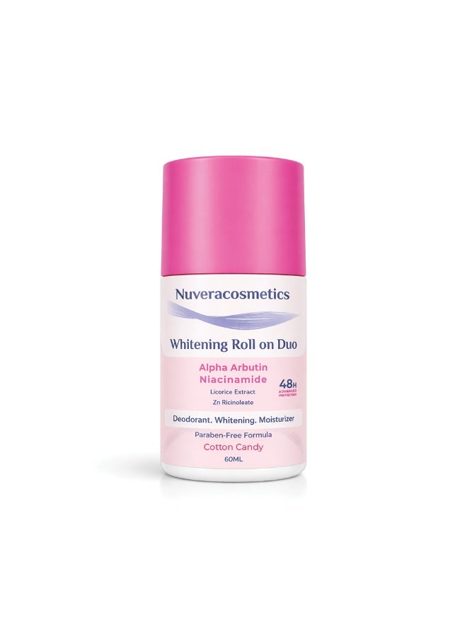 Whitening Roll on Duo Cotton Candy