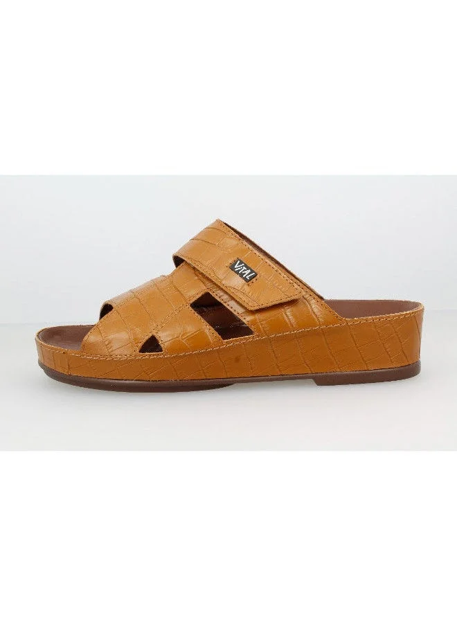 VITAL 148-1015 Vital Mens Sandals Vitallo Cocco Cara 74004B443117 Cuoio