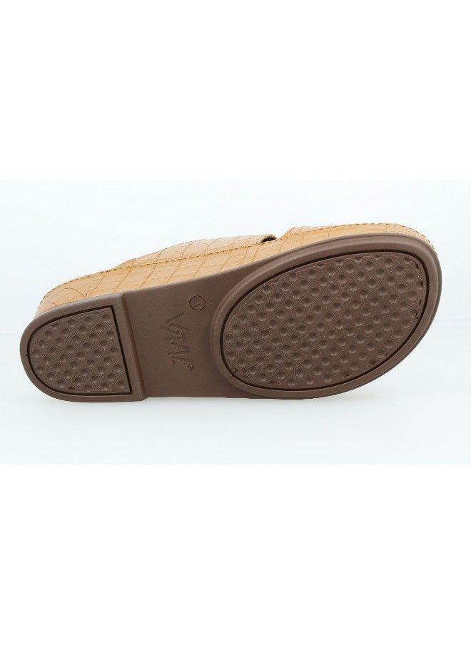 VITAL - 148-1015 Vital Mens Sandals Vitallo Cocco Cara 74004B443117 Cuoio - Image 1