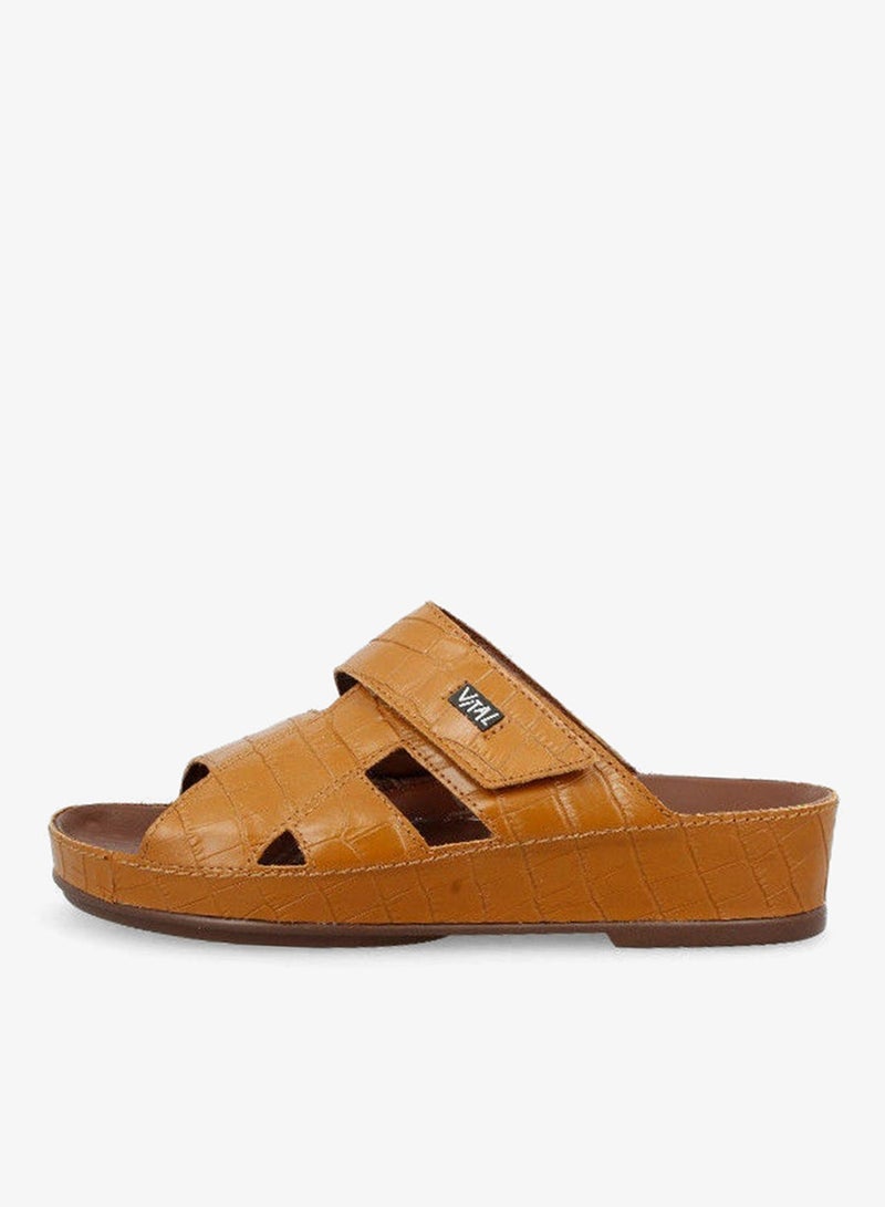 VITAL 148-1015 Vital Mens Sandals Vitallo Cocco Cara 74004B443117 Cuoio - Image 4