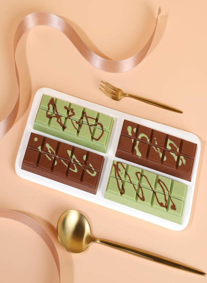 LEGACYCART 2 Pack Chocolate Bar Mold, Non-Stick Dubai Chocolate Molds, Deep Silicone Chocolate Mold for Dubai Chocolate Bar Pistachio, Candy, Snacks, Holiday Gifts - Image 4