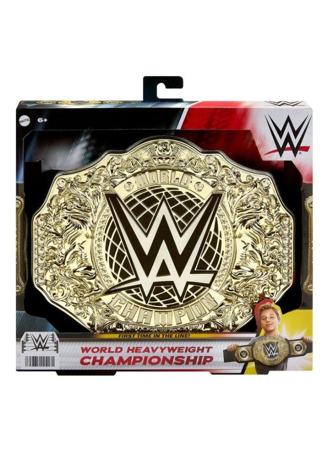 WWE WWE World Heavyweight Championship Title Belt  - Image 3