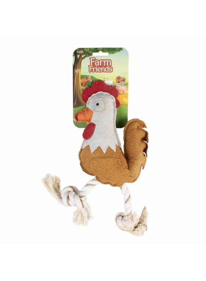 Duvo + Duvo+ Farm Friends Ruby Rooster Dog Toy 37cm - Image 3