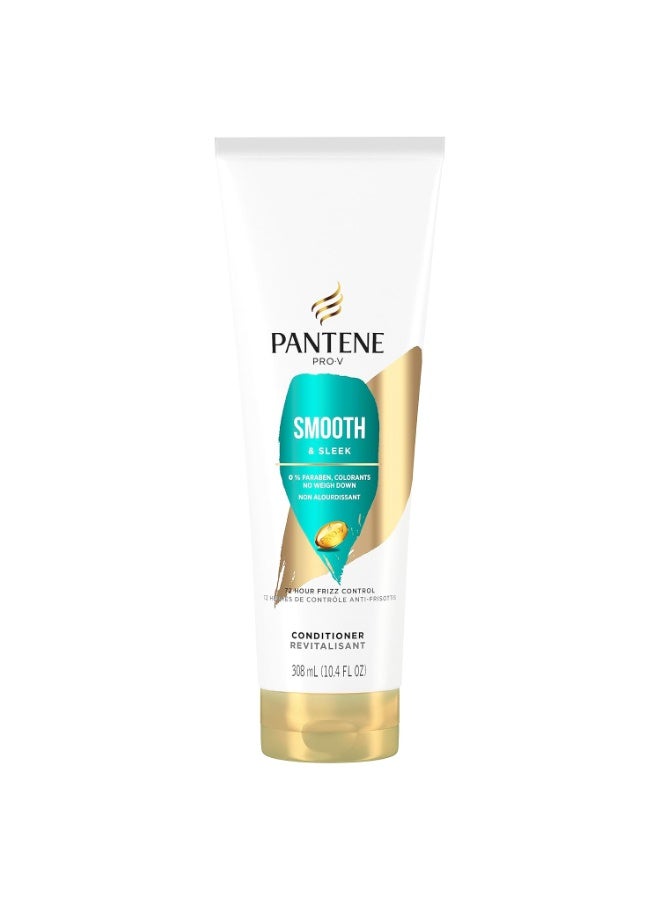 Pantene PRO-V Smooth & Sleek Conditioner, 10.4oz/308mL - Image 1