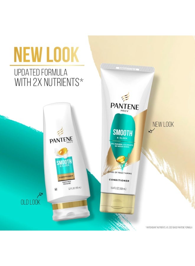 Pantene PRO-V Smooth & Sleek Conditioner, 10.4oz/308mL - Image 3