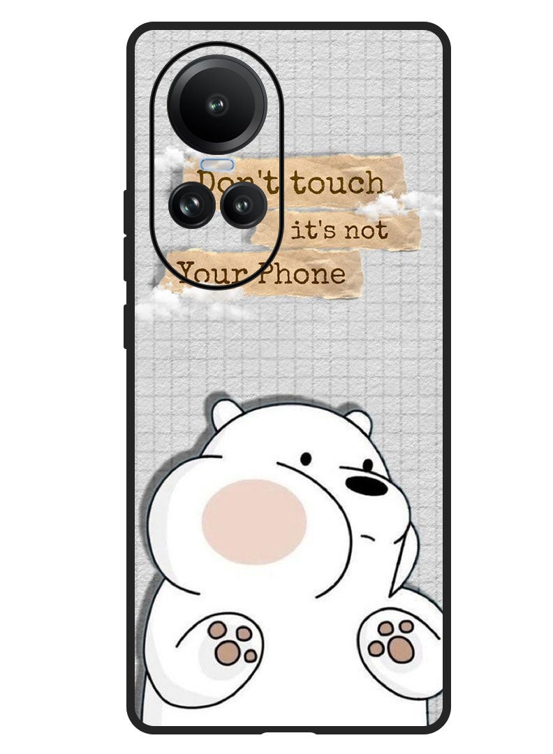 Theodor Protective Case Anti Scratch Shock Proof Bumper Cover For Oppo Reno 10/10 Pro Dont touch (3) - Image 1