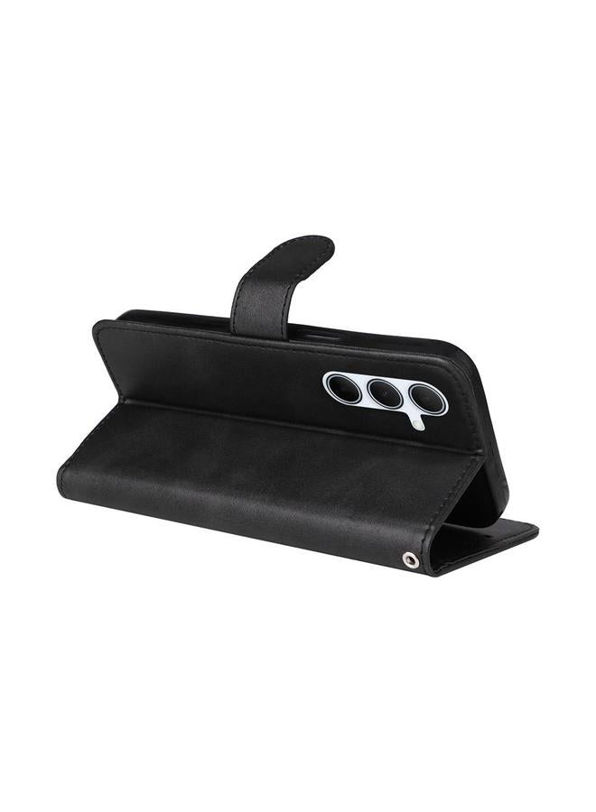 S-TOP Case For Samsung Galaxy A56 5G Classic Calf Texture Flip Leather Phone Case - Image 5