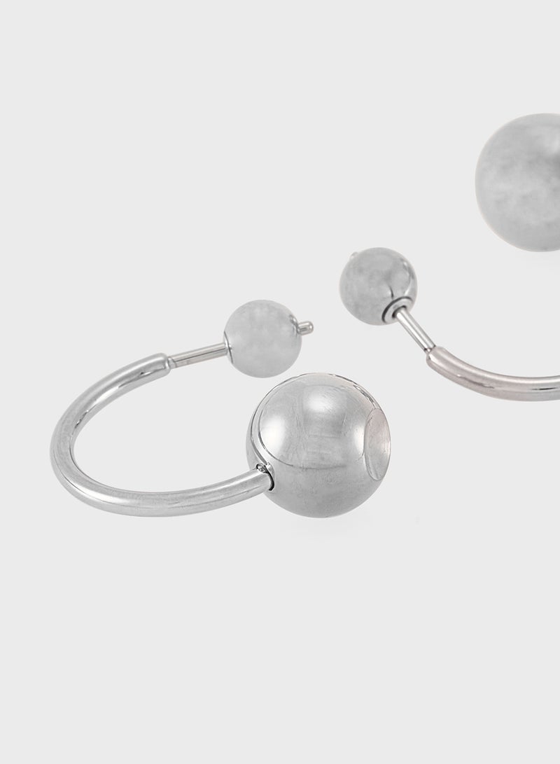 CALVIN KLEIN Sculptural Bubbles Stud  - Image 2