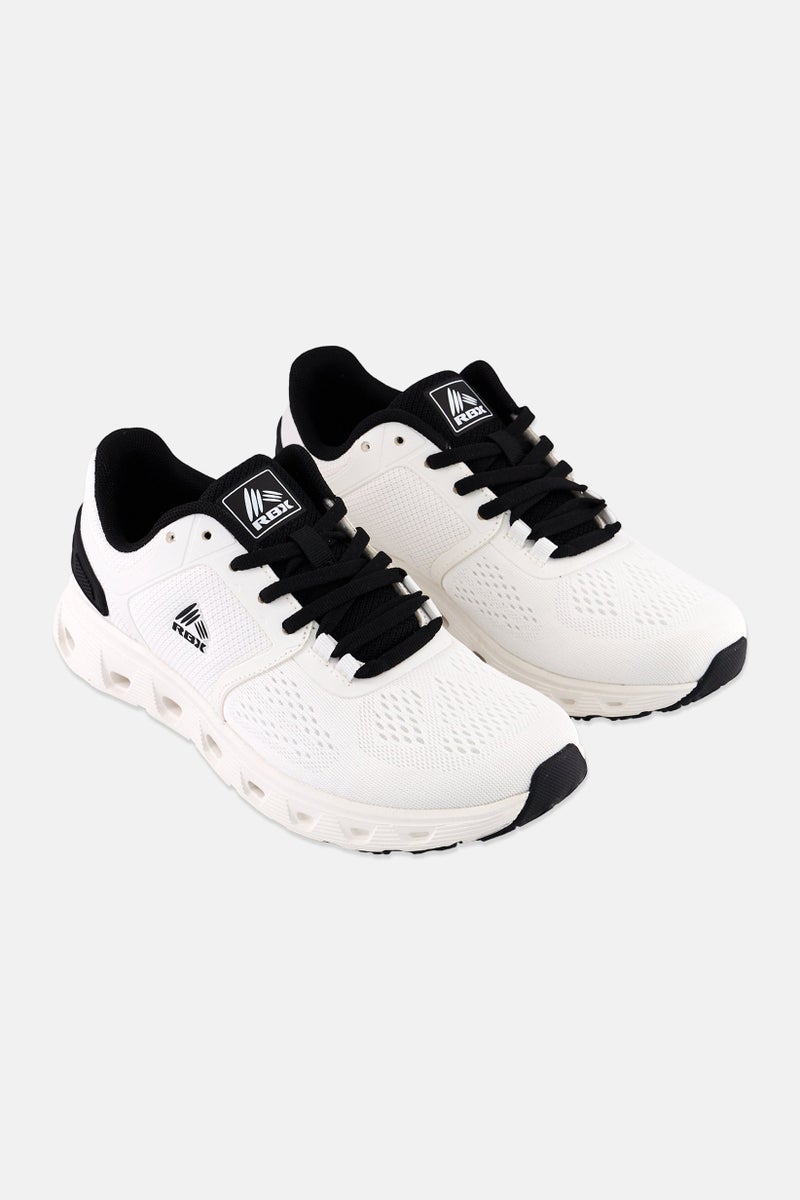 RBX أحذية تدريب نسائية مزودة بشعار العلامة التجارية، بيضاء - Image 1