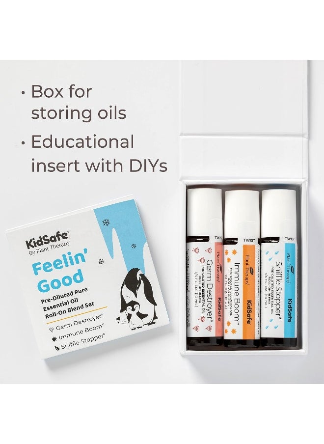 Plant Therapy - Plant Therapy KidSafe Feelin' Good Essential Oil Blend Set - Image 1