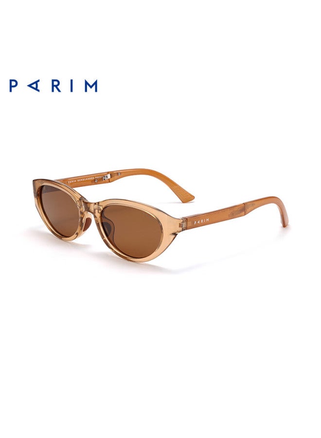 Parim Foldable Cat Eye Sungl For Women, Suitable For Square And Round Faces, Polarized Sungl, Outdoor Street Photography, Sun Protection, Uv Protection Gl