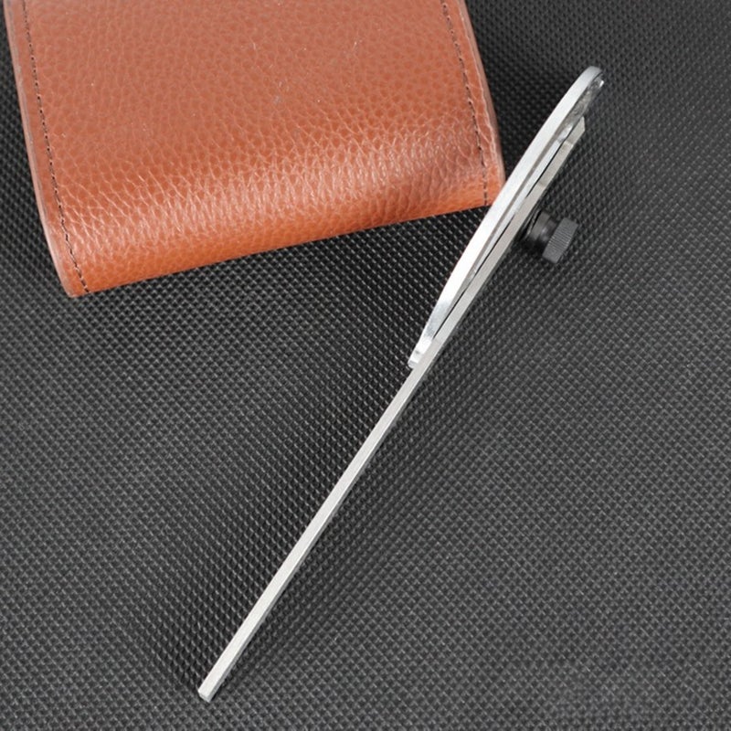 Angle Protractor 0‑180 Degree Angle Finder Carbon Steel Woodworking Ruler Measure Tool - Image 4