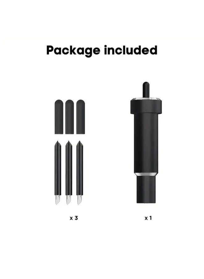 4P CBH Black Bonded Fabric Housing For Cricut Maker Explore 3 And 4 Machines - Image 1