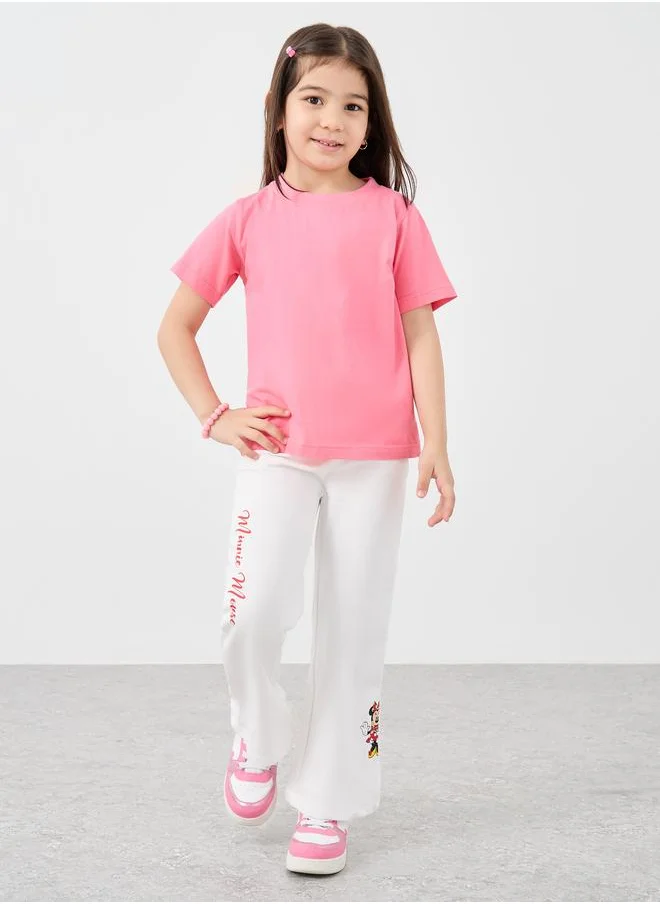 Styli Styli Graphic Print Wide Leg Joggers