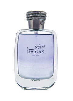 رصاصي عطر حواس للرجال او دي بارفان 100 مل 