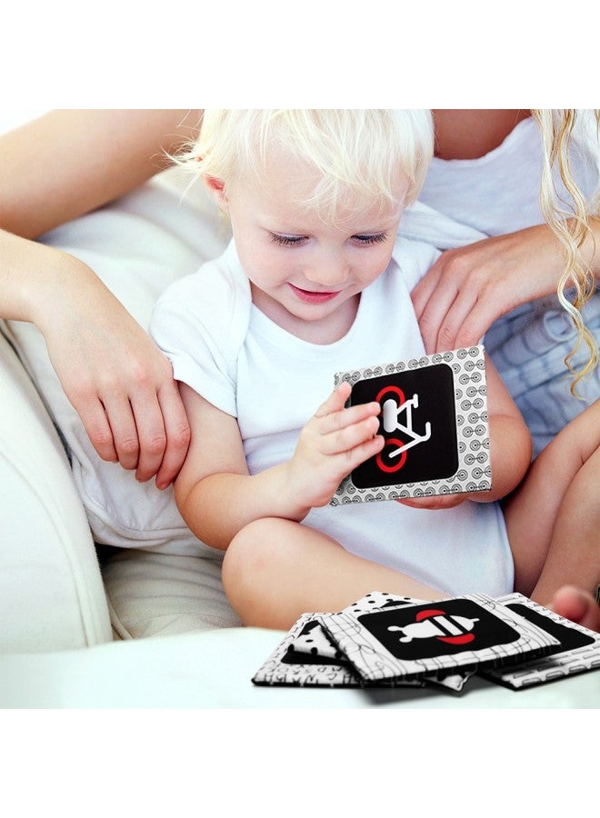 Toys Hot Baby Early Education Black And White Card Portable Suit Cloth Book Baby Tear-proof Visual Book - Image 4