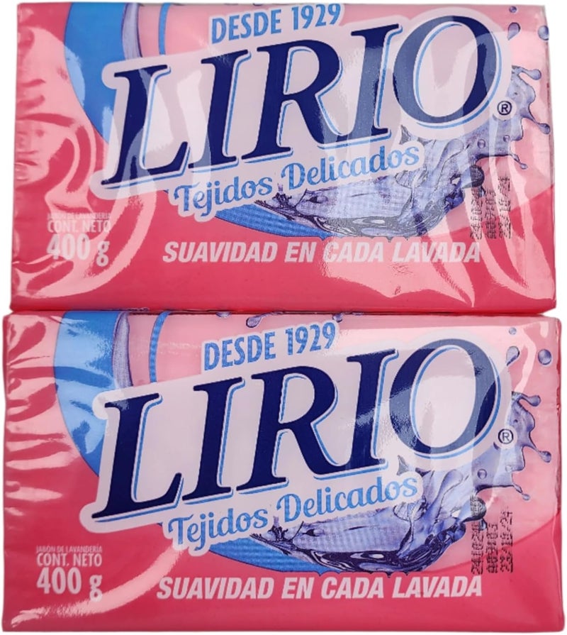 lirio New 801252 Lirio Laundry Soap 400G Pink Pack Laundry Detergent Cheap Wholesale Discount Bulk Cleaning Laundry Detergent Baby Oil - Image 1