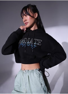 Hubberholme Black Sweatshirt For Women  - Image 3