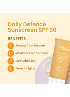 Earth Rhythm Sunscreen Spf 30 For Oily, Sensitive, Acne Prone Or Dry Skin Men And Women, Tube - 50 Ml  - Image 2