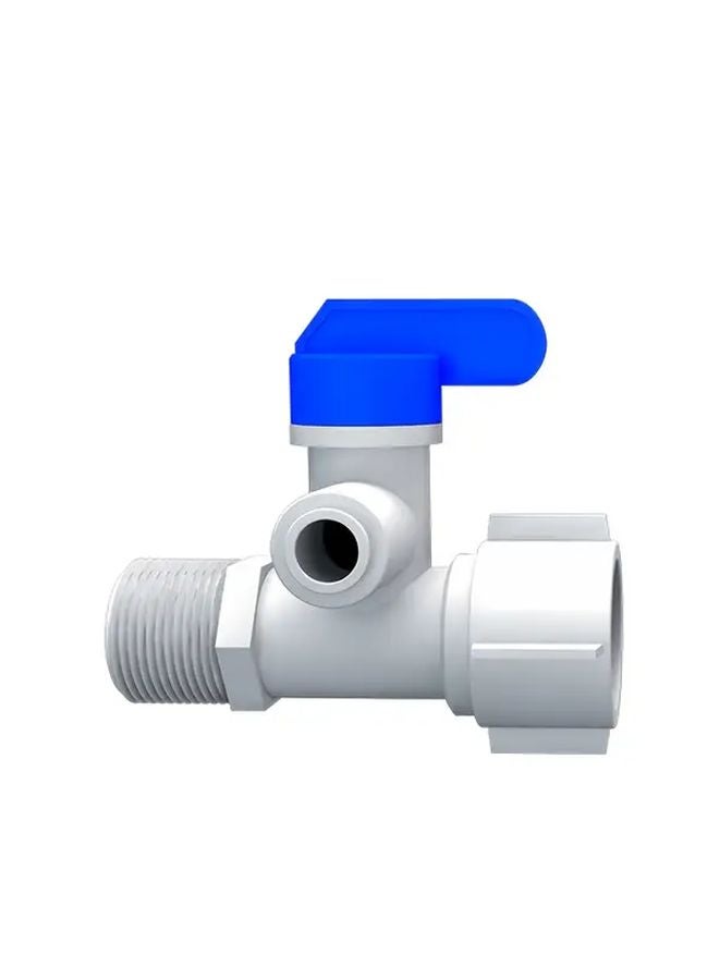 Plastic Water Inlet Three Way Ball Valve 20mm to 6 5mm Conversion - Image 1