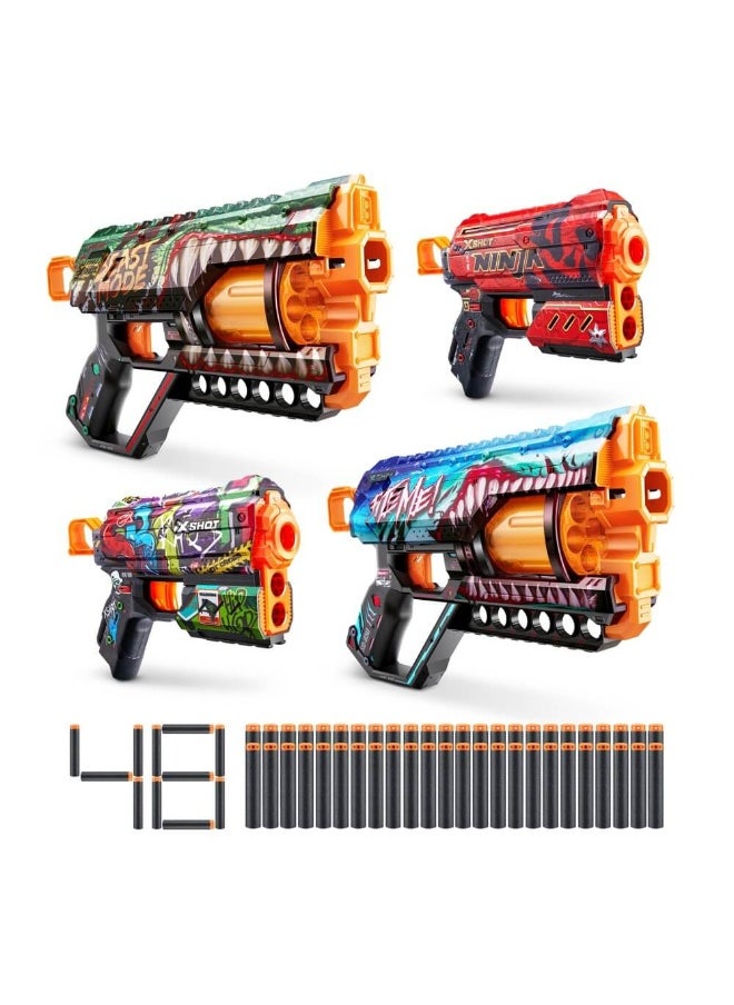 X-Shot Skins 2 Griefer & 2 Flux Blasters with 48 Darts - pzsku/ZDEC15D588956949A4649Z/45/_/1730045394/3a4d6ab0-dcd7-47c8-a0c3-fc09ac533f4f