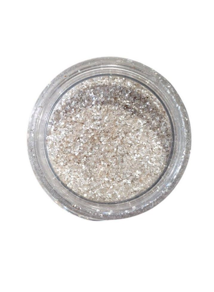 Pentart Eco Glitter silver, extra fine 15g - Image 2