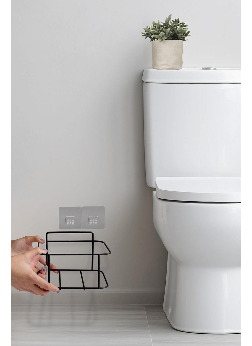 ‎okyanus Home - Ocean Home Black Eco Magic Square Mina Garbage Bin with Hanger - Image 1