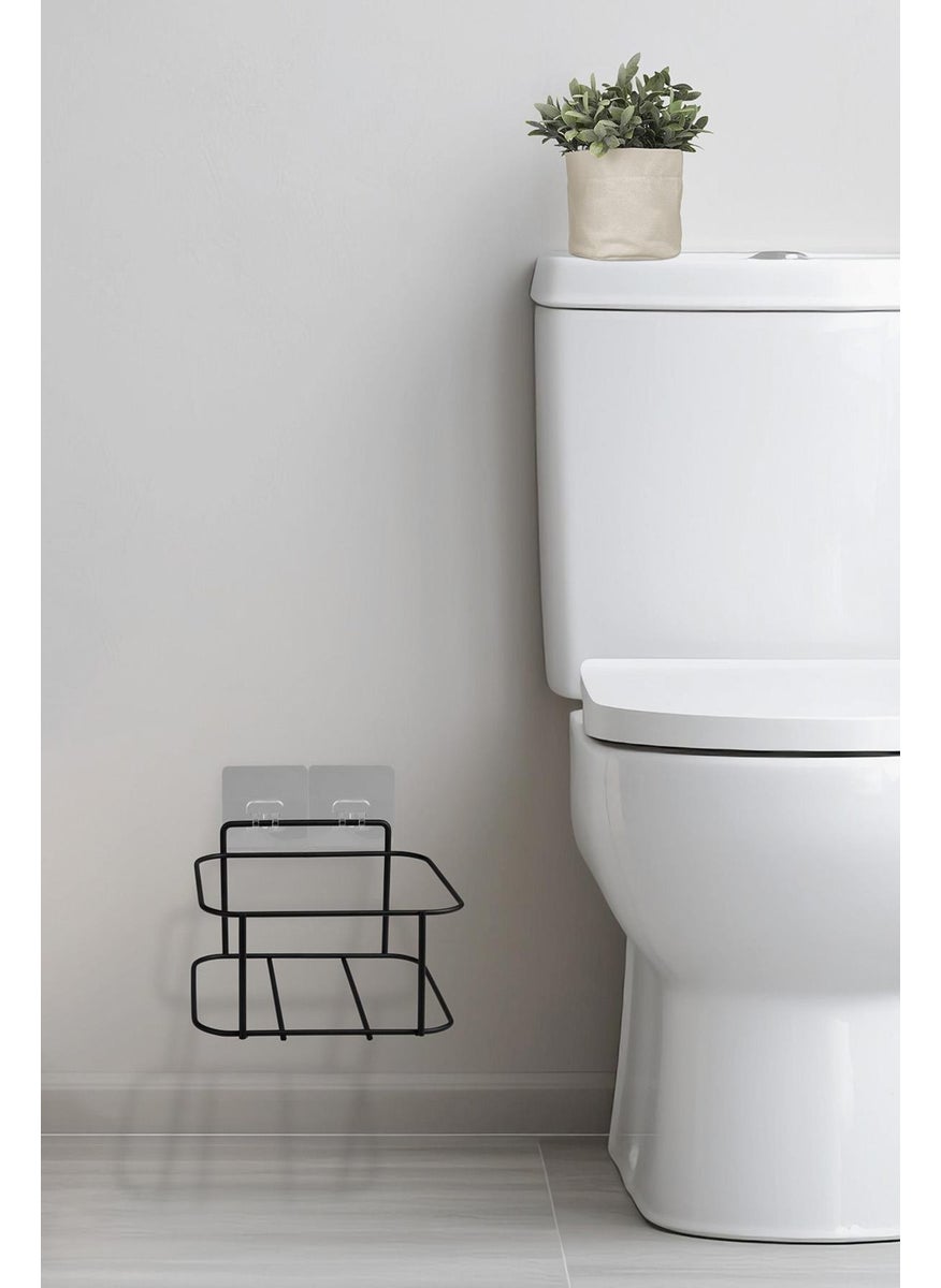 ‎okyanus Home - Ocean Home Black Eco Magic Square Mina Garbage Bin with Hanger - Image 1