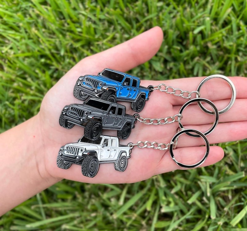 FOUR WHEEL BEAST حاملة مفاتيح جيب غلادياتور الوحش بأربع عجلات - Image 3