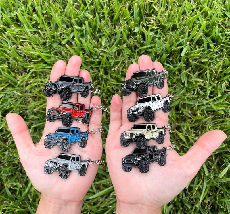FOUR WHEEL BEAST حاملة مفاتيح جيب غلادياتور الوحش بأربع عجلات - Image 5