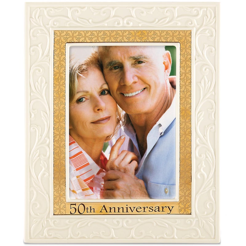 LENOX Lenox Portrait Gallery 50th Anniversary Luxury Frame 5 by 7Inch  826478 