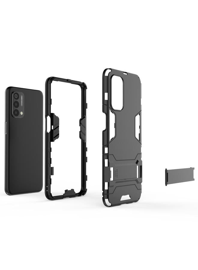 S-TOP Case For OnePlus Nord N200 5G PC + TPU Shockproof Protective Case with Holder - Image 3