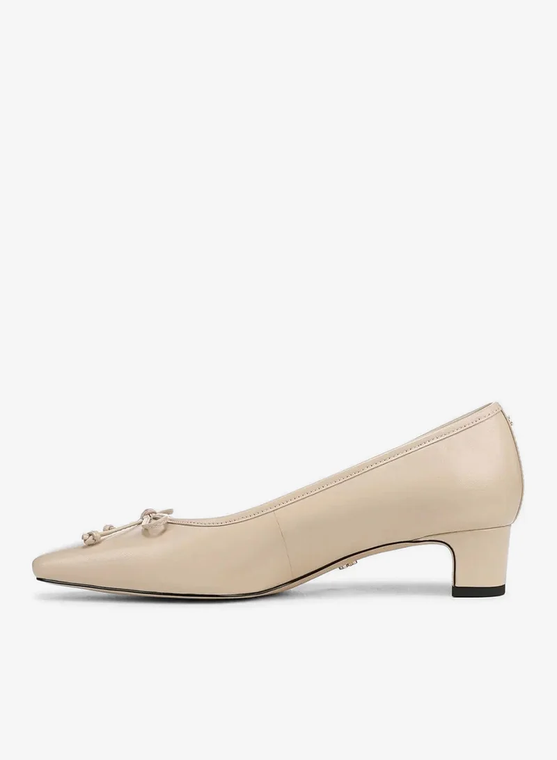 Sam Edelman BEIGE Rinda Pointed Toe Pump for Women | Best Price UAE