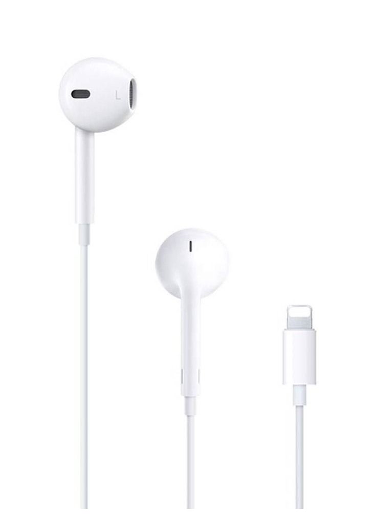 Generic - Lightning Wired Handfree For Apple Iphone X 11 12 White - Image 1
