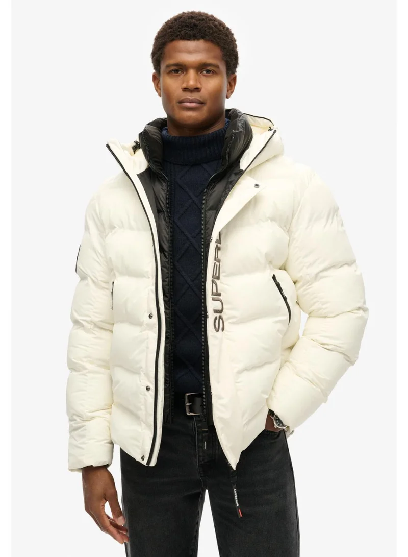 Superdry HOODED CITY GRAPHIC PUFFER JKT
