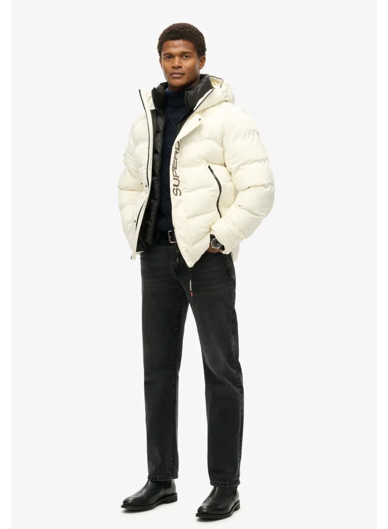 Superdry HOODED CITY GRAPHIC PUFFER JKT