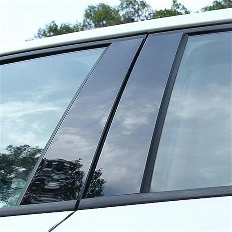 Wivplex Glossy Black Car Window Trim Cover for Accord Sedan - Image 3
