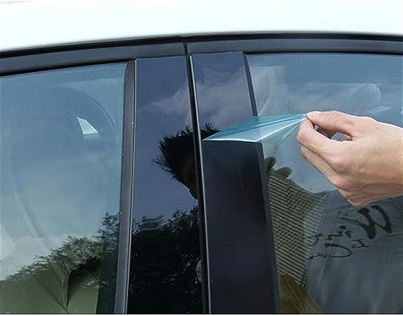 Wivplex Glossy Black Car Window Trim Cover for Accord Sedan - Image 4