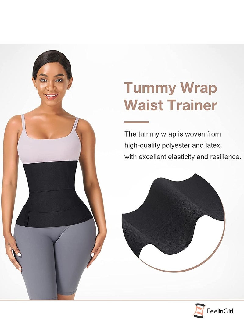 Waist Trainer for Women Sauna Trimmer Belt Tummy Wrap 3M