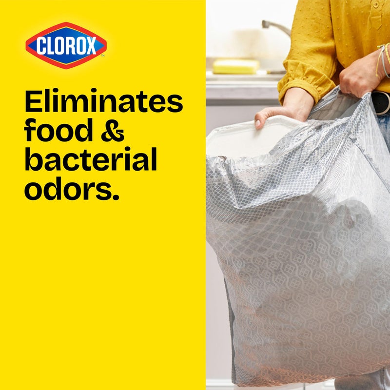 Glad ForceFlex MaxStrength with Clorox Trash Bags, 13 Gal, Eucalyptus, 34 Ct (Package May Vary) - Image 1