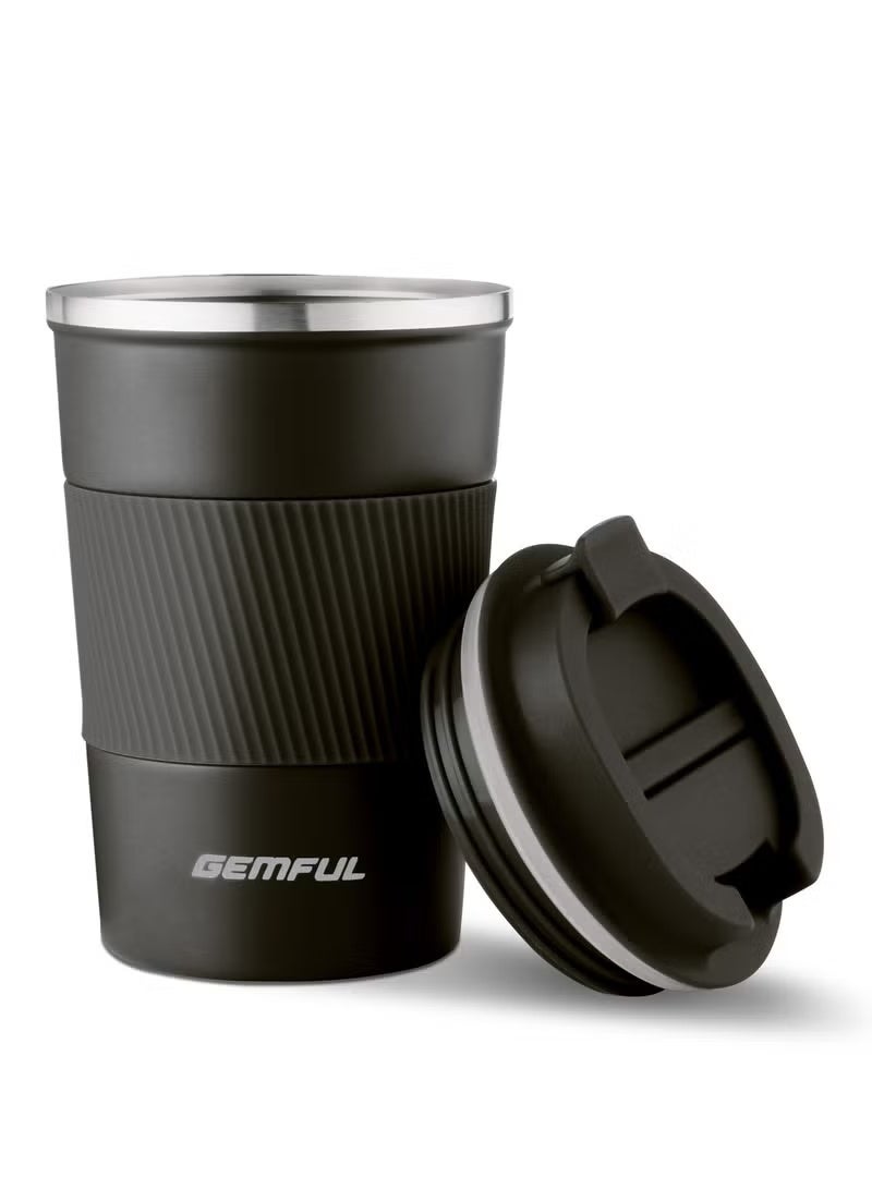 GEMFUL 510ml Stainless Steel Coffee Cup,Vacuum Insulated Tumbler, Vacuum Insulated Travel Mug for Home Office Outdoor Works Great for Ice Drinks and Hot Beverage, tumbler hot and cold - Image 5