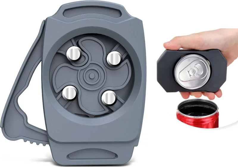 AYT Sunup Multi-Purpose Can Opener Tin Can Opener Apparatus Stainless Steel Material