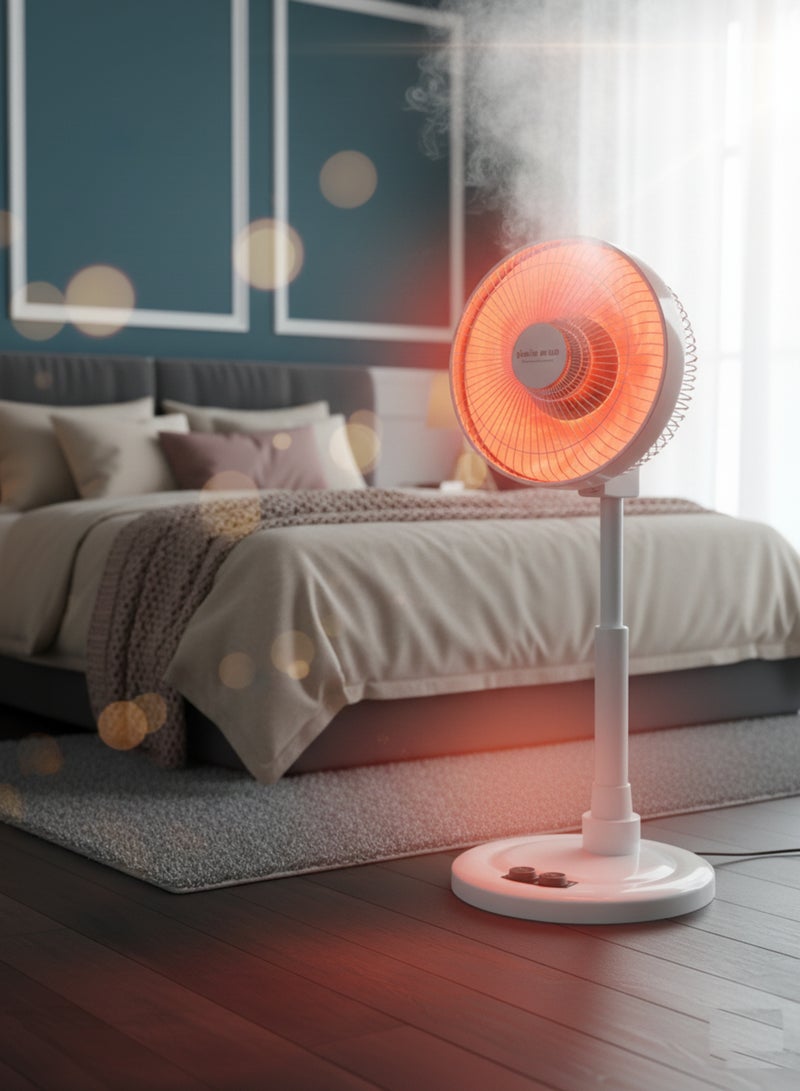 Home Master Vertical Electric Heater 900W – Model HM-2656 – Stylish Adjustable Fan Design with Fast and Safe Heating, Balanced Heat Distribution, Ideal for Bedrooms and Offices - Image 3