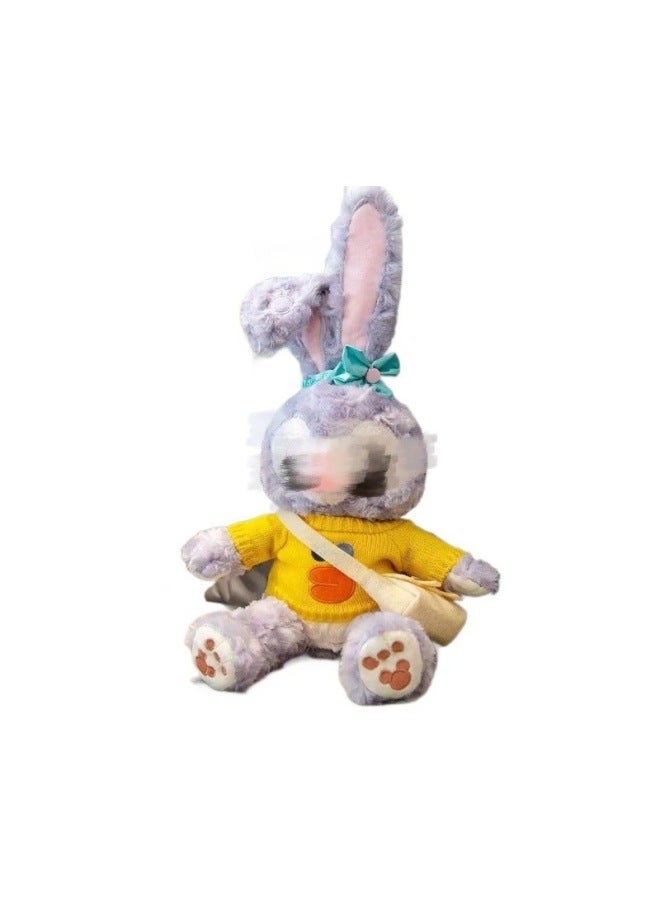 Star Dailou Doll Rabbit Plush Toy Cute Sleeping Pillow Girl Doll Rag Doll Girl Birthday Gift-Color:Small Umbrella Sweater + White Bag-Height: 50cm (hand-carry Gift Box + String Lights) - Image 5