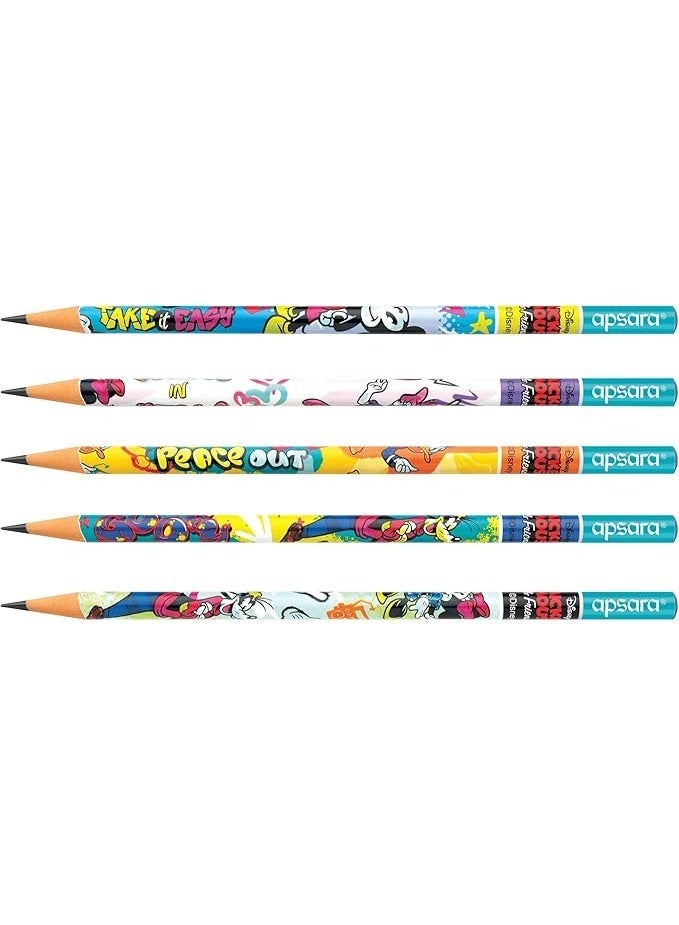 أبسارا أقلام رصاص داكنة للغاية من أبسارا ديزني برينسيس - عبوة من 10 أقلام رصاص - Image 5