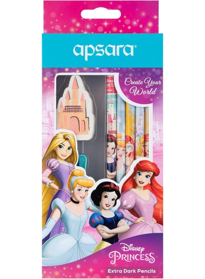 Apsara Disney Princess Extra Dark Pencils - Pack of 10 PENCIL - Image 2