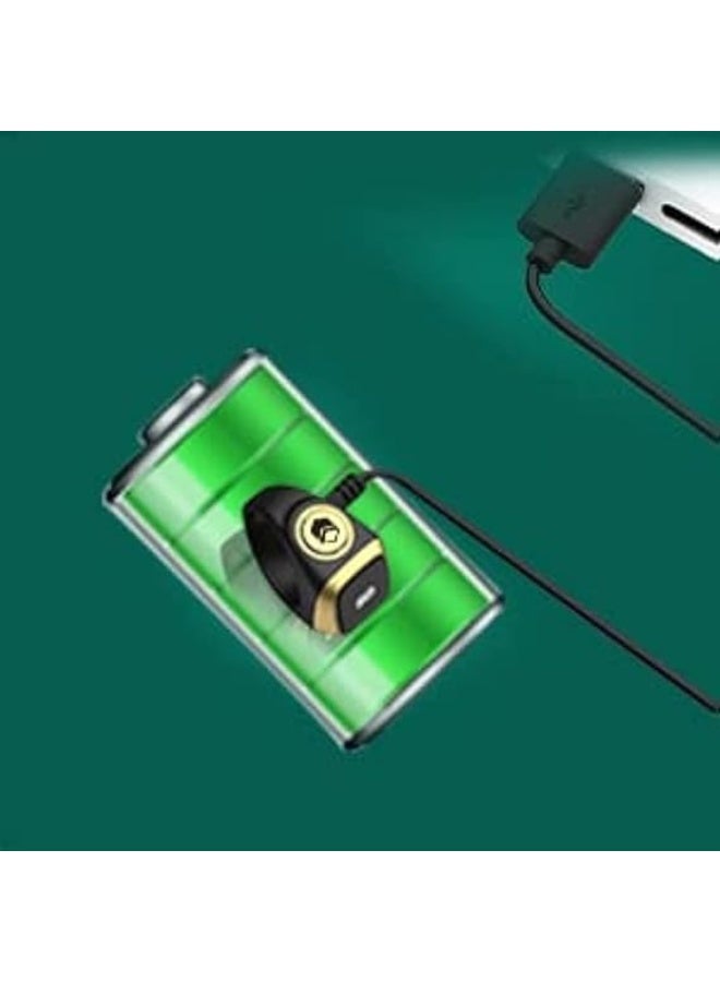 جوناريس خاتم تسبيح ذكر - عداد صلاة المسلمين - عداد تسبيح تذكير بأوقات الصلاة شاشة OLED عداد تسبيح خاتم ذكر مقاوم للماء تقنية قابلة للارتداء تسبيح ذكر خاتم تسبيح ذكي خاتم تسبيح قابل للتعديل عداد أصابع - Image 4