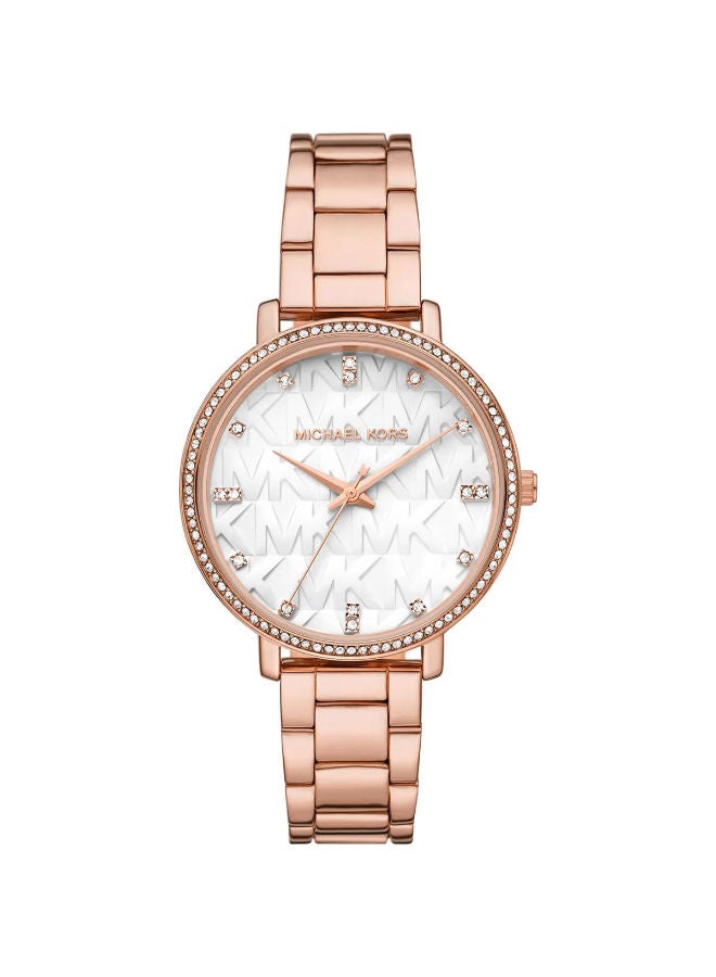 سعر ومواصفات مايكل كورس Women Stainless Steel Analog Wrist Watch MK4594 (N70338719V) على Noon EG