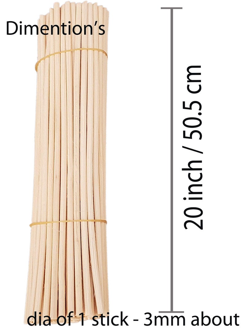 Pure Source India Reed Sticks 20 Inch Pack of 100 Pcs - Image 2