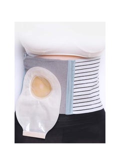 Ostomy Belt for Colostomy Bag - Abdominal Hernia Brace - Abdominal Stoma Bandage for Prevent Parastomal Hernia - Unisex Ostomy Belt,M